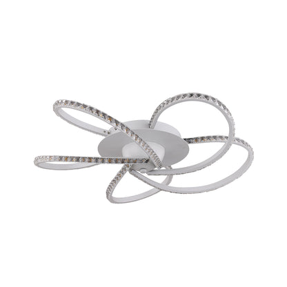 Irie Dimmable 5 Lights LED Ceiling Light - White - Image 2