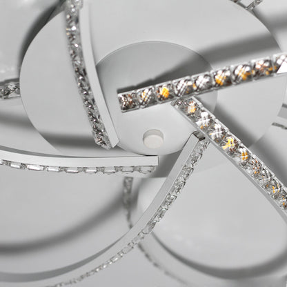 Irie Dimmable 5 Lights LED Ceiling Light - White - Image 3