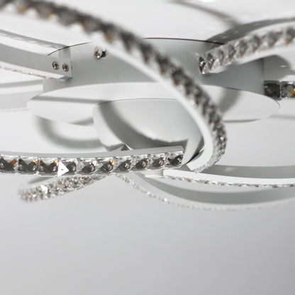 Irie Dimmable 5 Lights LED Ceiling Light - White - Image 5