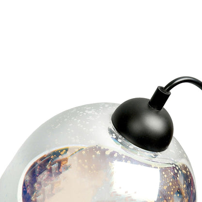 Moravian Glass Oval Pendant Light - Copper - Image 4