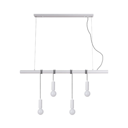 Bikkel 4 Lights Pendant Light - White - Image 3