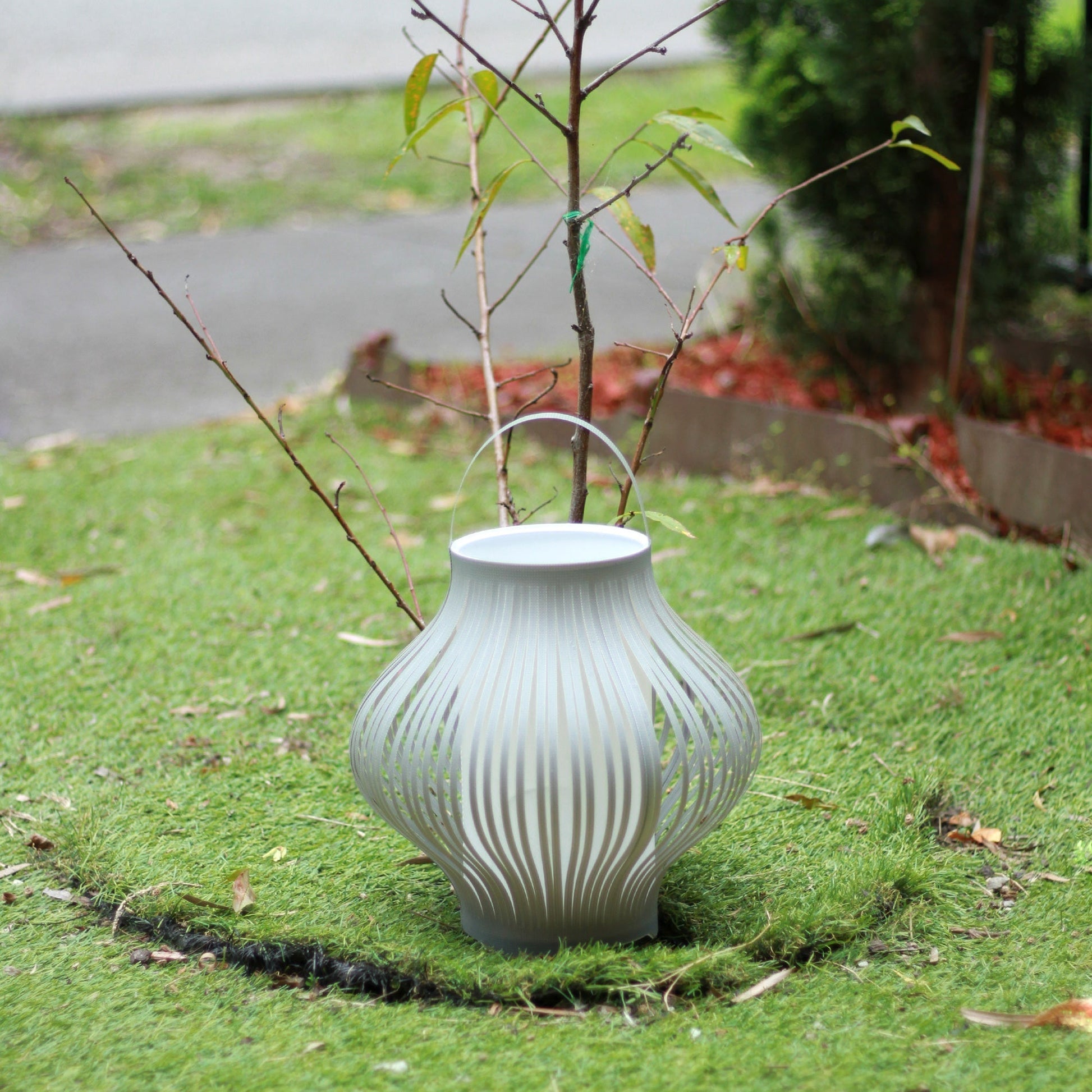 LED Retractable Lantern - Grey - Image 6