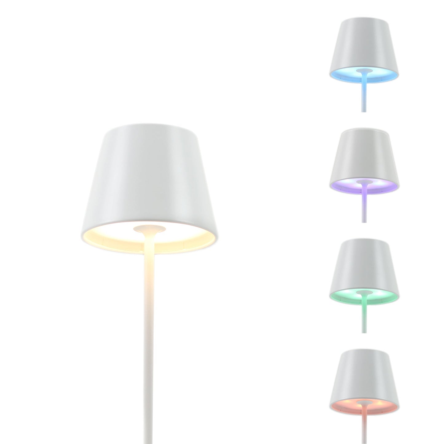 Enoki Portable RGB Table Lamp - White - Image 3
