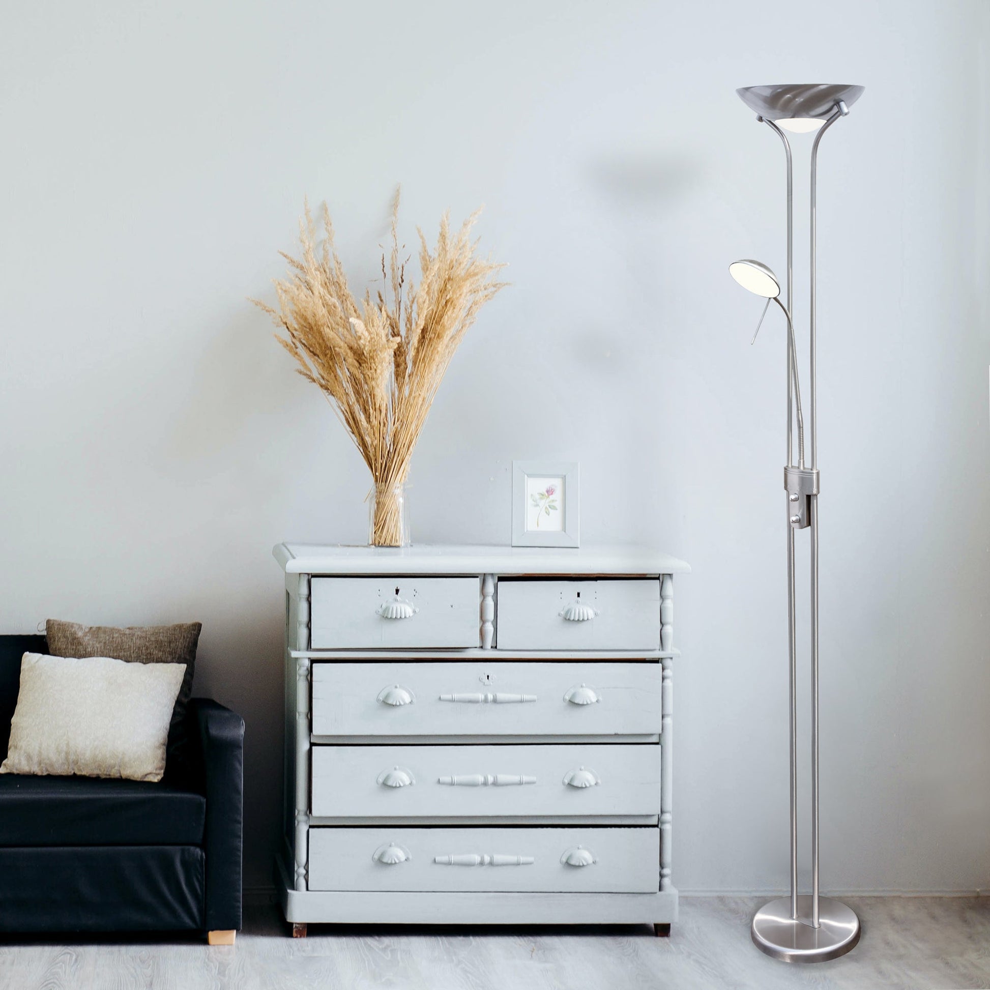 Buckley Dimmable LED Mother & Child Floor Lamp - Image 2