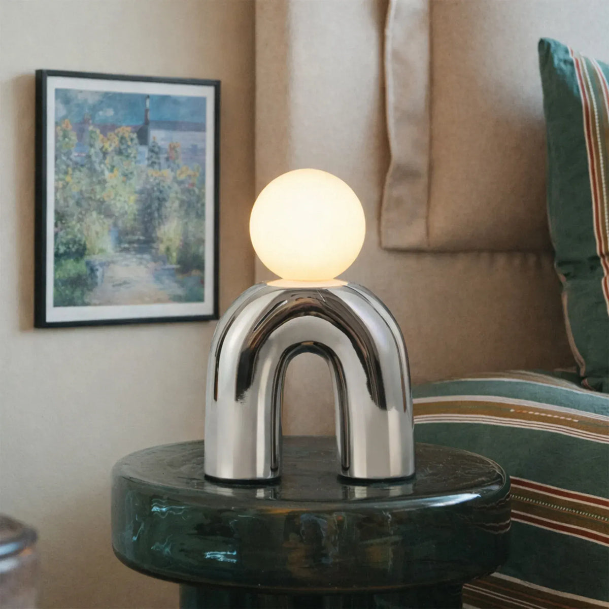 Mila Table Lamp - Chrome - Image 5