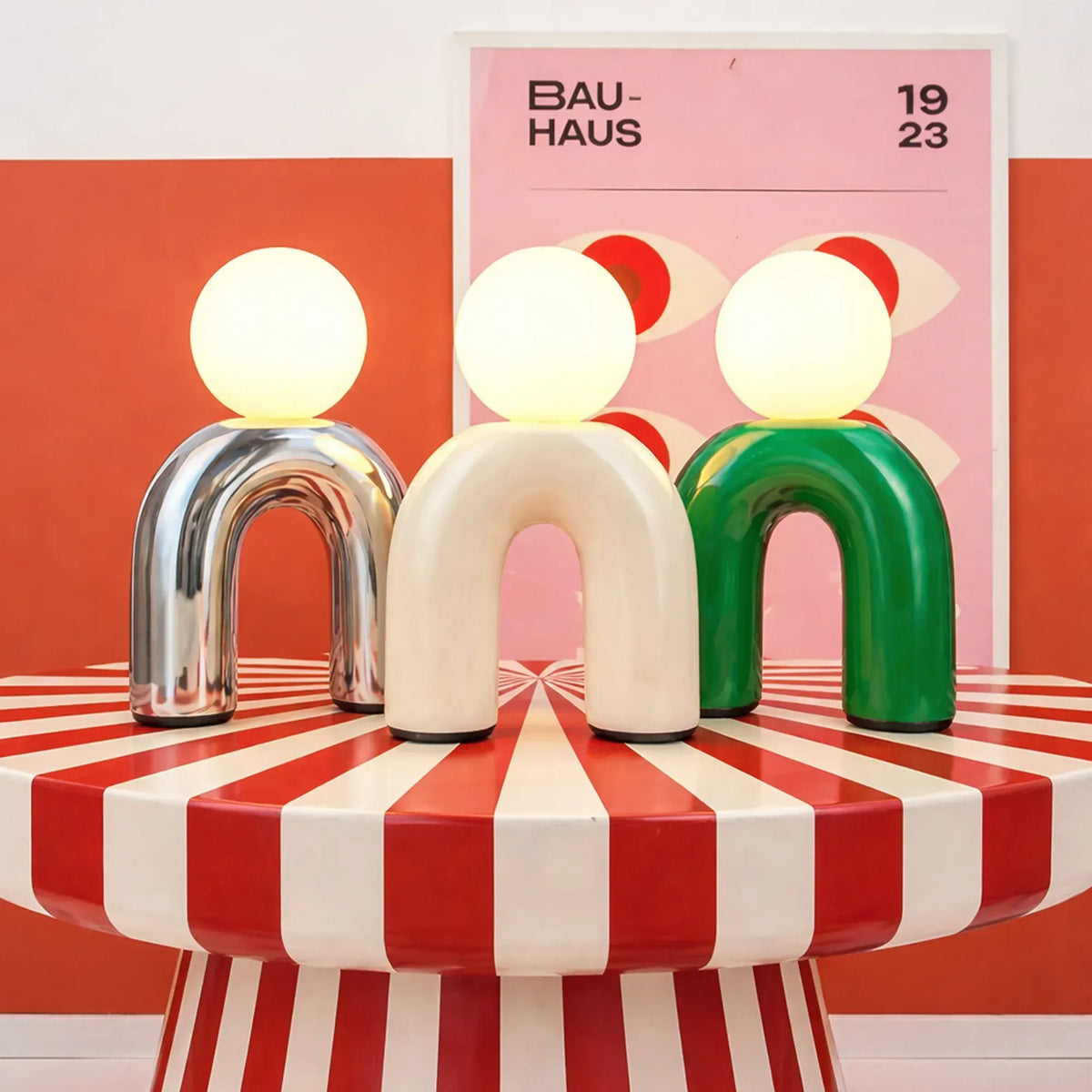 Mila Table Lamp - Chrome - Image 8