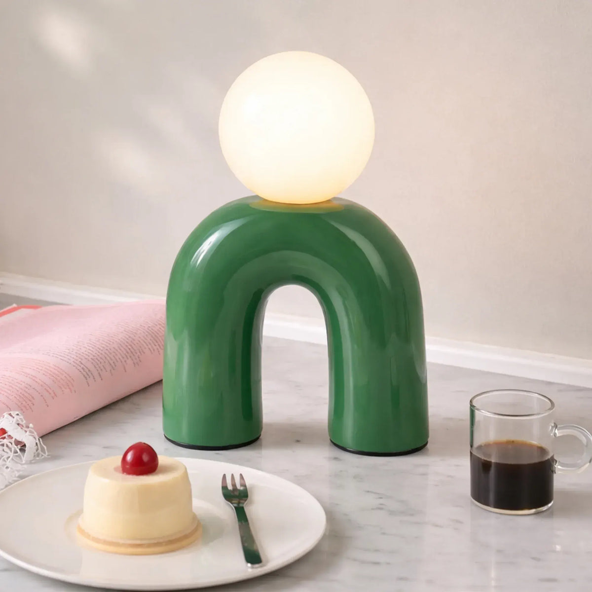 Mila Table Lamp - Green - Image 5