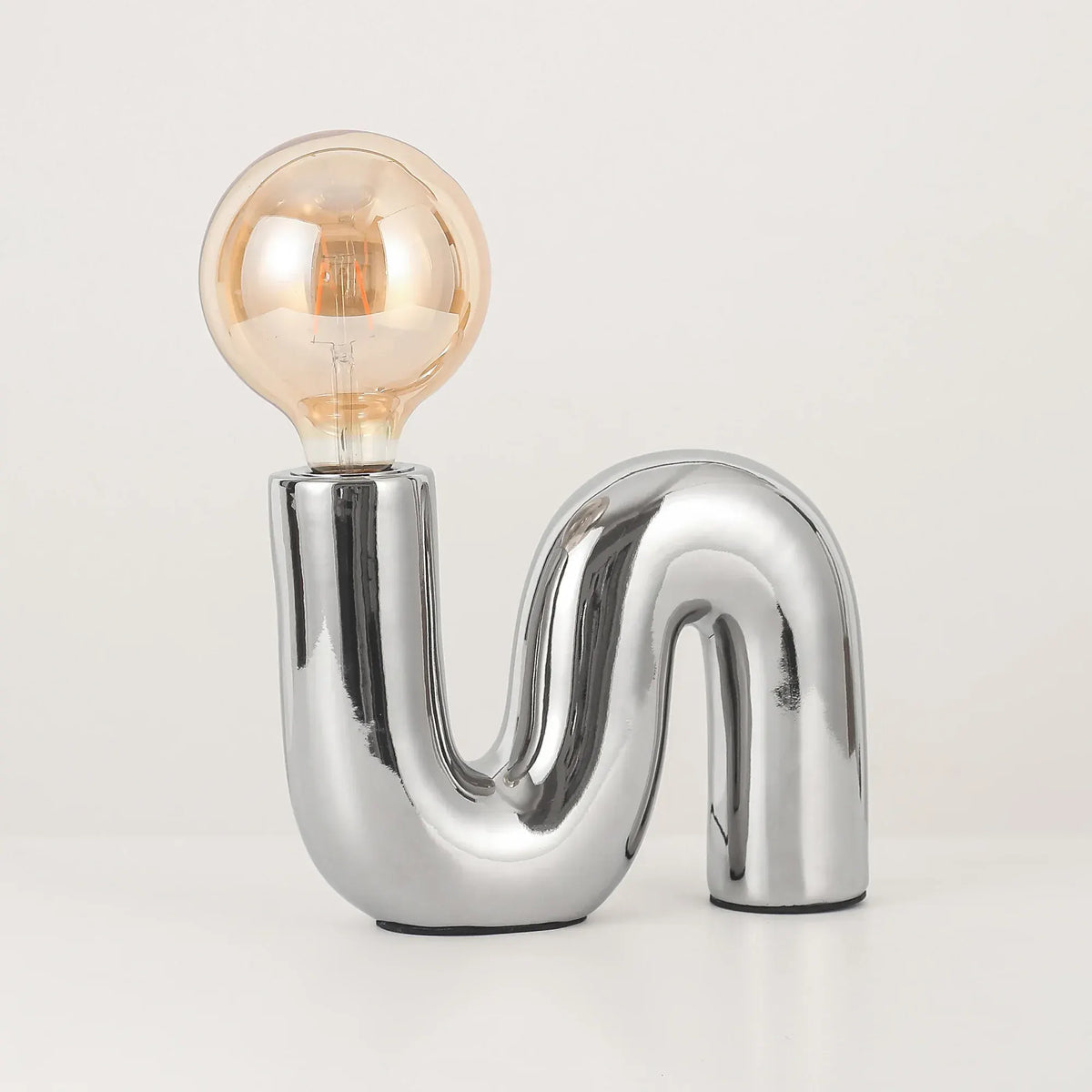 Millie Table Lamp - Chrome - Image 9