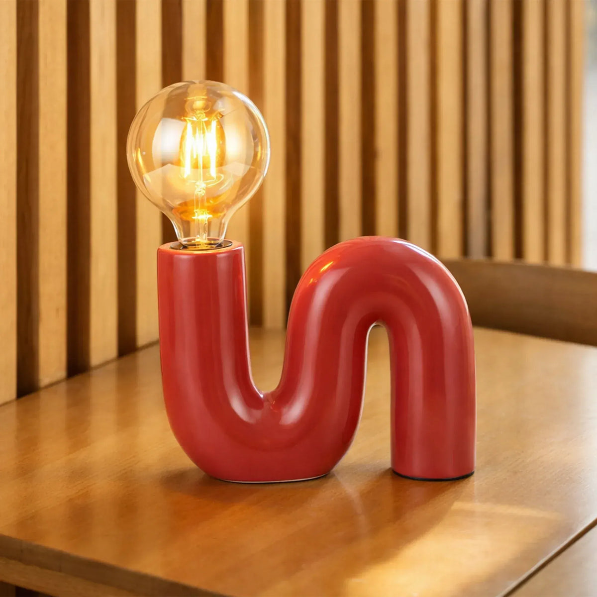 Millie Table Lamp - Coral - Image 4
