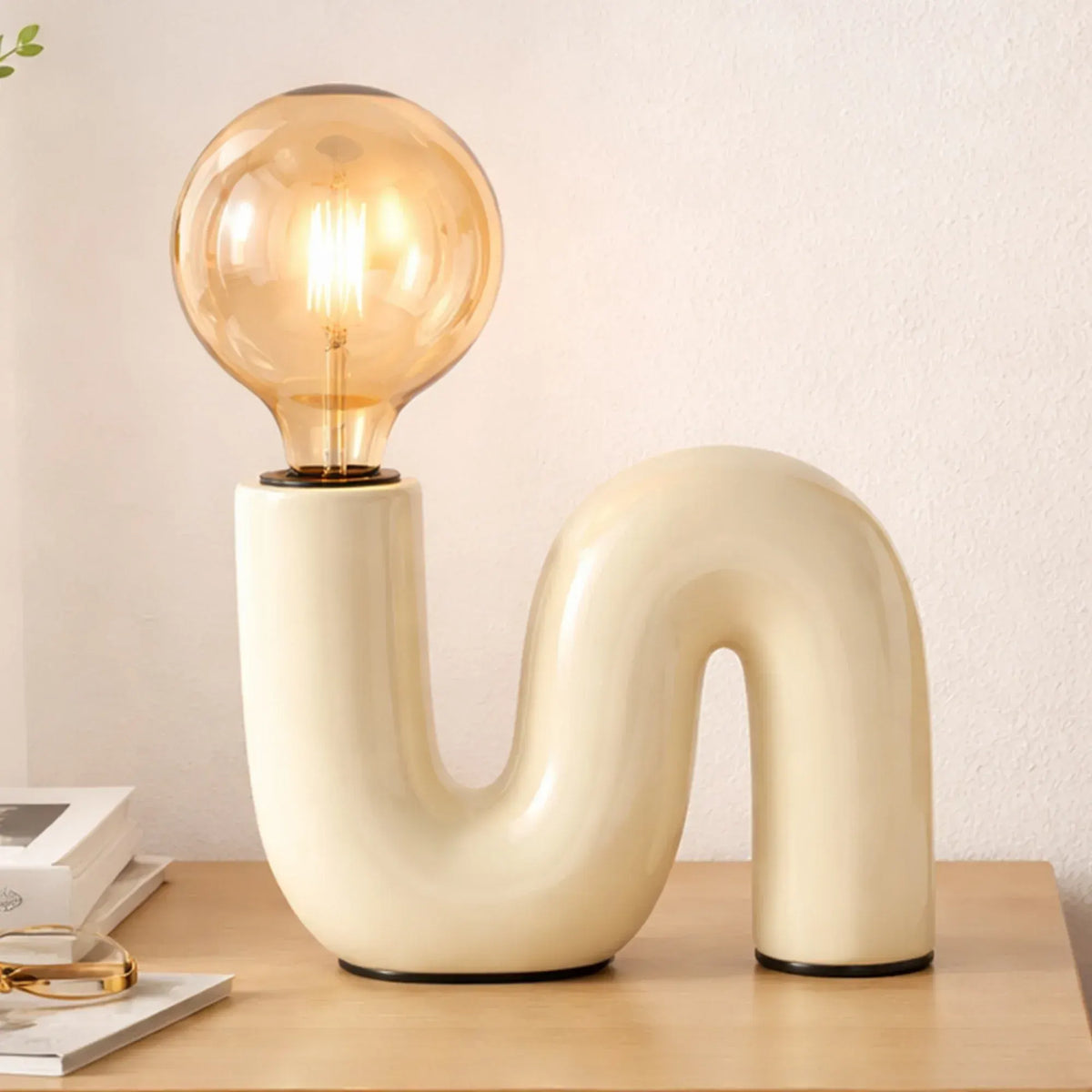 Millie Table Lamp - Cream - Image 4