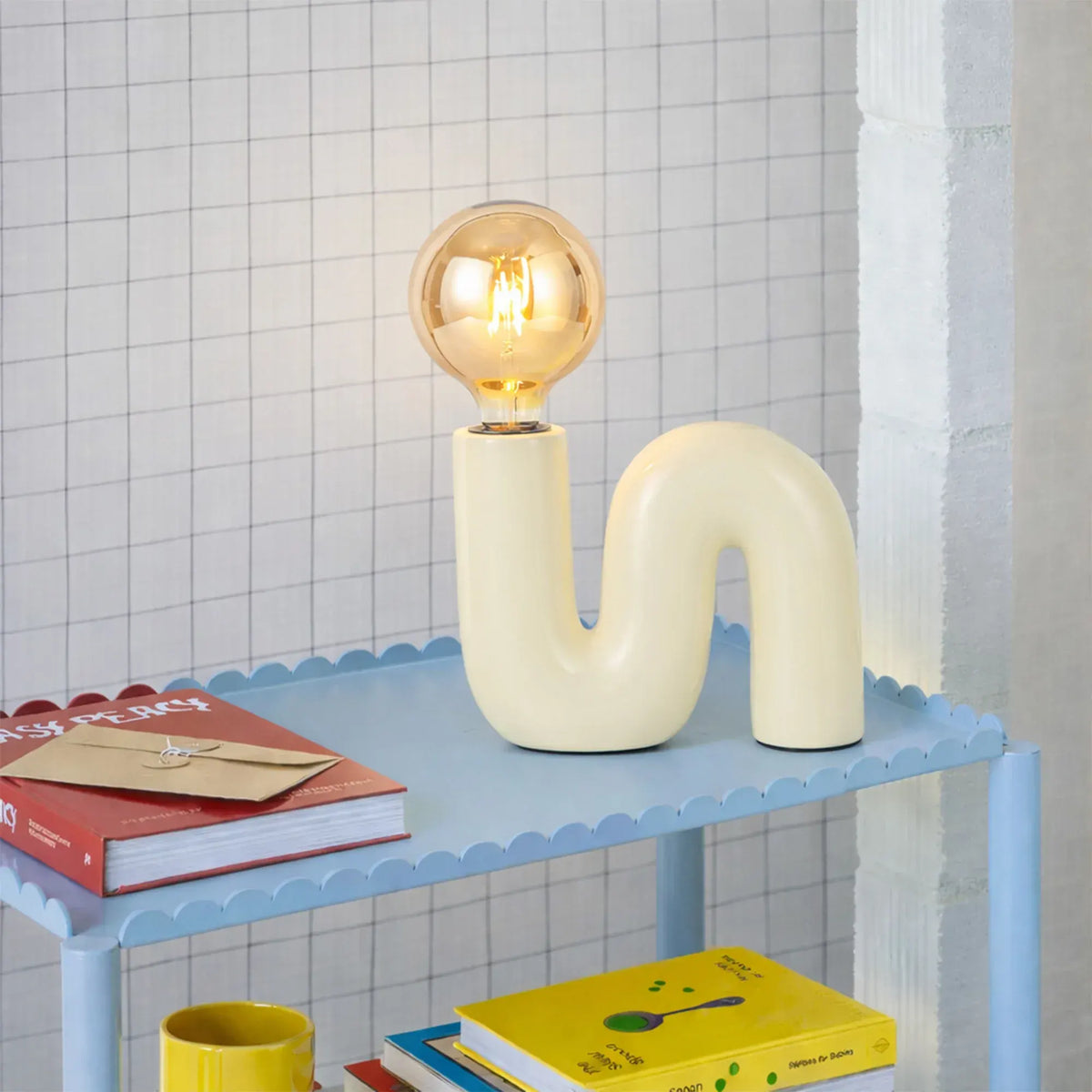 Millie Table Lamp - Cream - Image 5