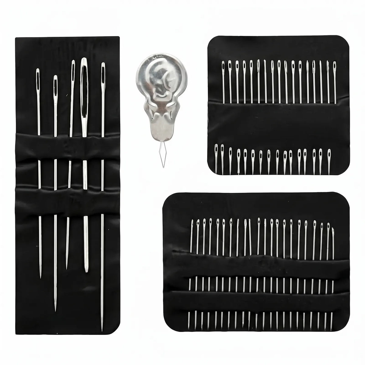 60pcs Sewing Needles Assorted Sizes Set with Needle Threader
