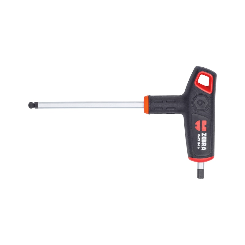 Wurth 6pcs Set of 2C T-Handle Hex Keys - Image 4