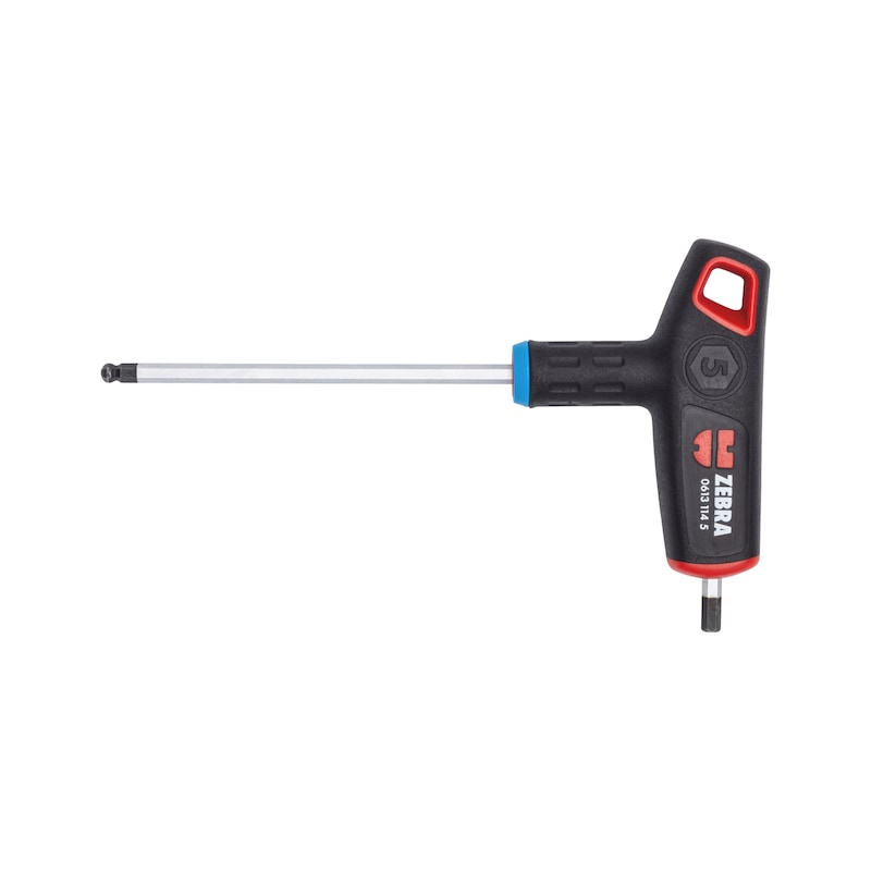 Wurth 6pcs Set of 2C T-Handle Hex Keys - Image 5