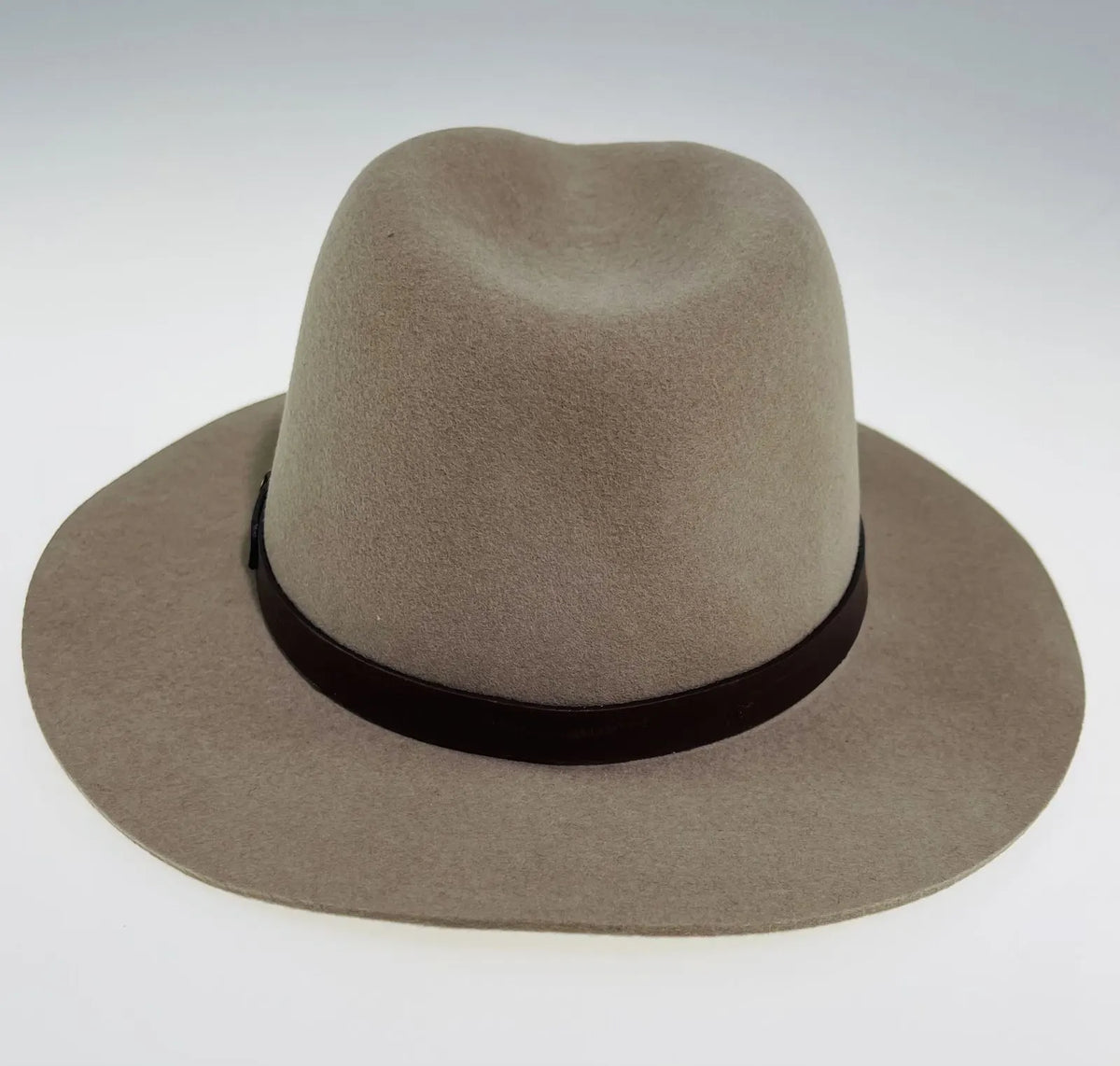 Goorin Bros Desert Rider Wool Fedora Hat Western Cowboy Style - Tan - Image 5