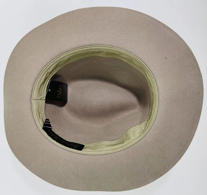 Goorin Bros Desert Rider Wool Fedora Hat Western Cowboy Style - Tan - Image 6