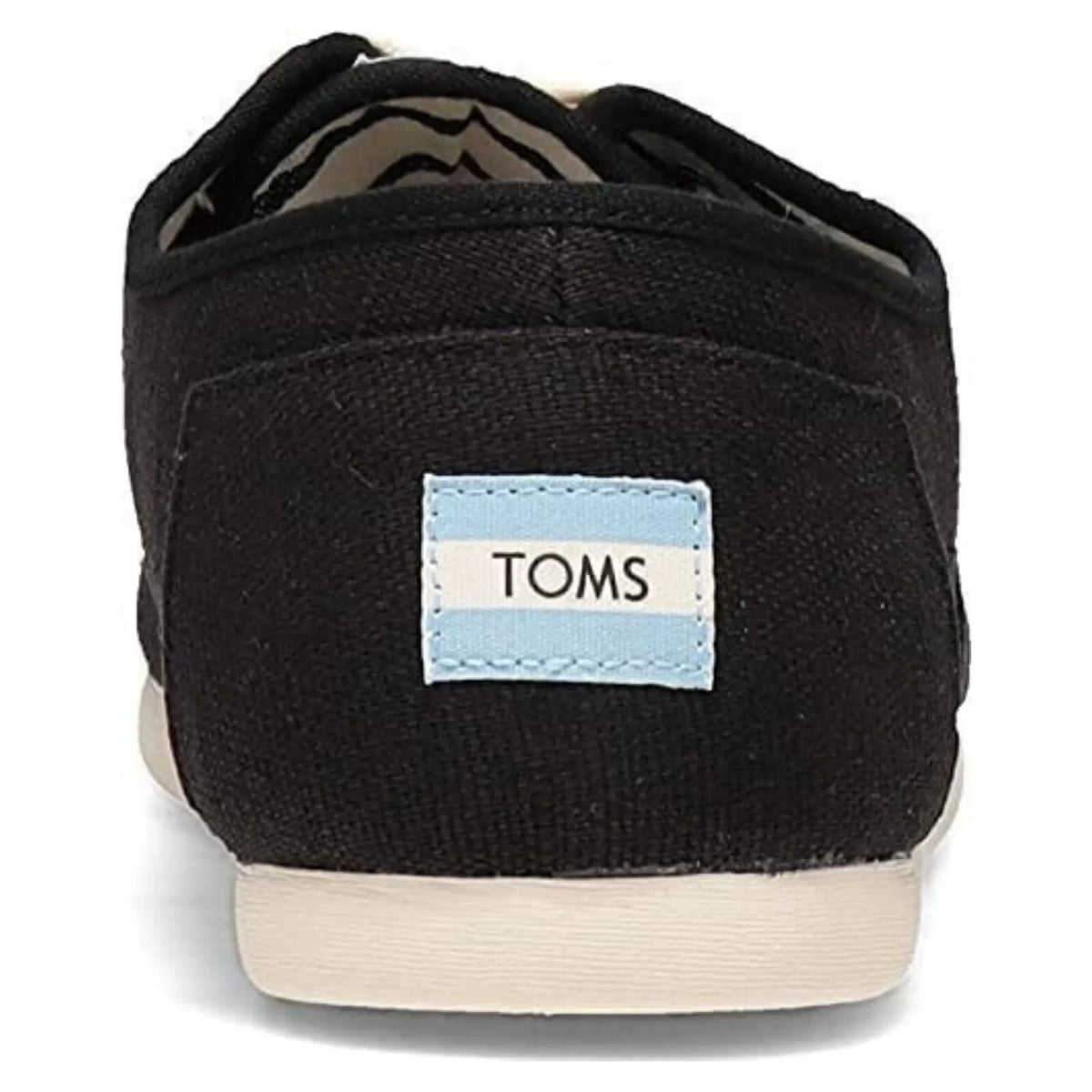 TOMS Heritage Mens Canvas Casual Shoes Sneakers Lace Up Low Cut - Black - Image 8