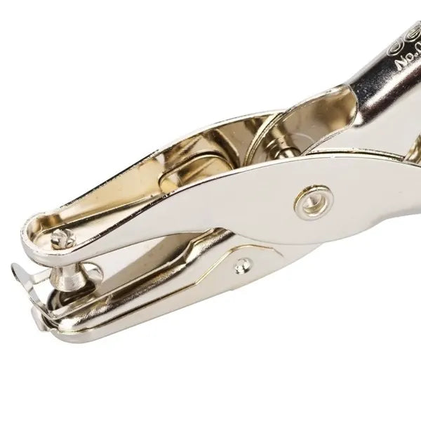 Single Paper Hole Punch Handheld Plier in Stainless Steel Puncher 6mm - Image 6