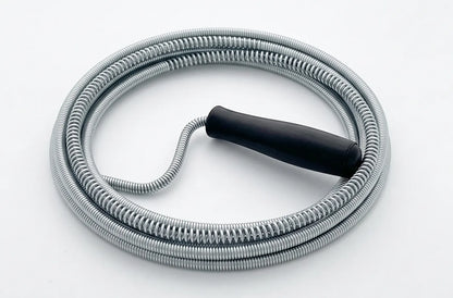 3 Metre Flexible Snake Drain Cleaner and Pipe Unblocker with Handle