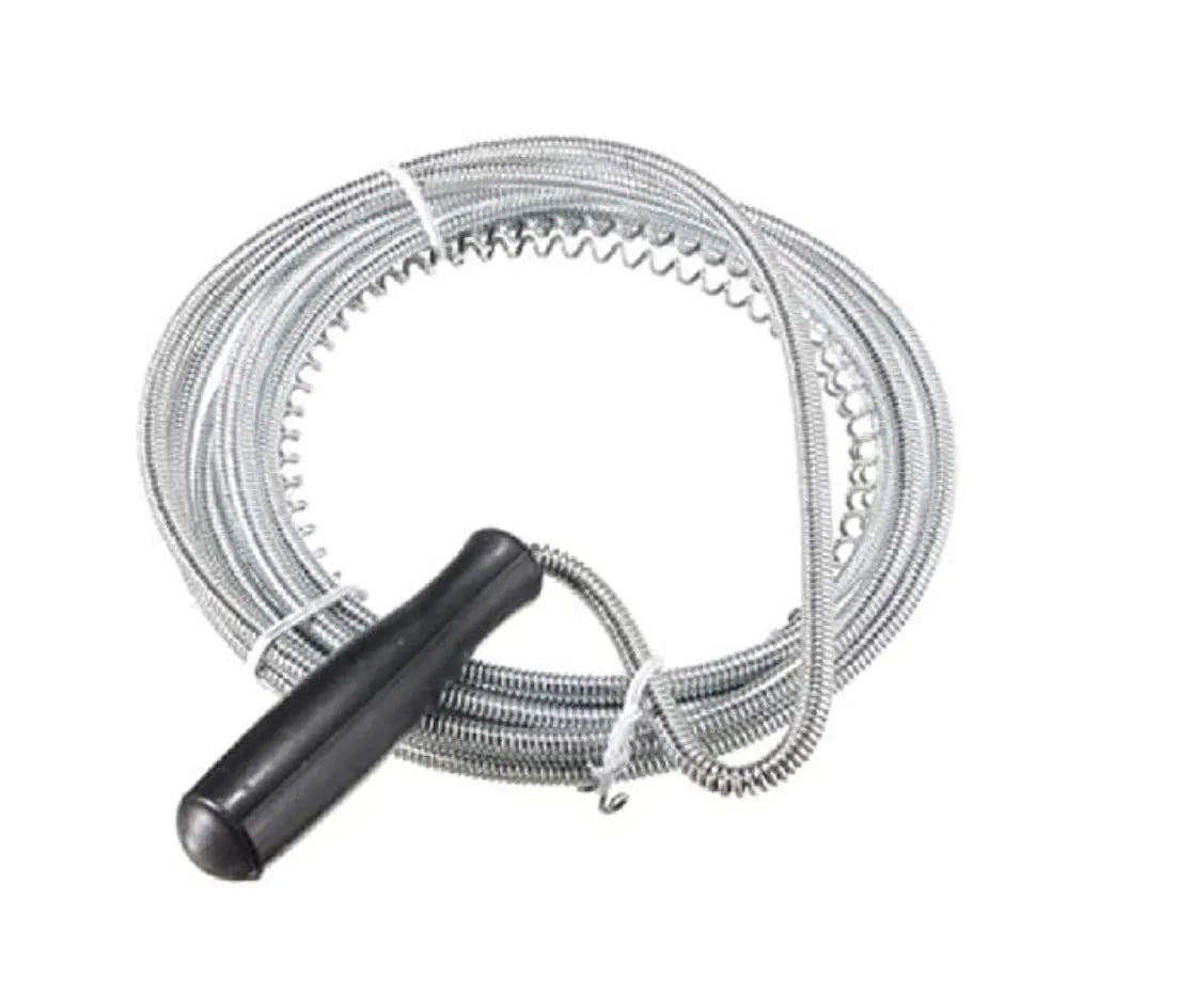 3 Metre Flexible Snake Drain Cleaner and Pipe Unblocker with Handle - Image 3