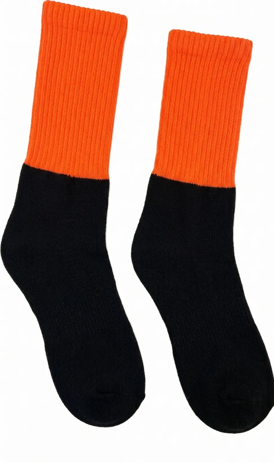 12x Pairs HI VIS SOCKS Workwear Work Safety Tradie High Visibility Fluro - Assorted Colours - Image 6
