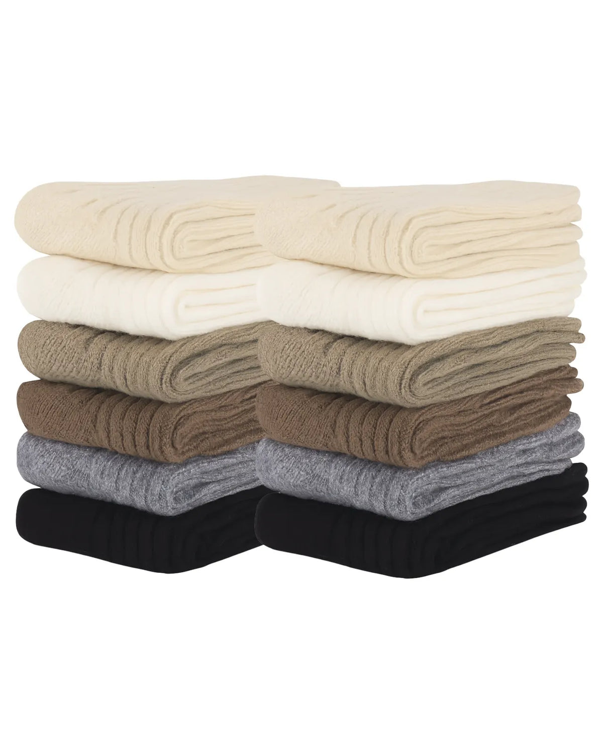 12 Pairs WOOL BLEND SOCKS Ladies Womens Thick Soft Work Thermal Warm Winter BULK - Image 2