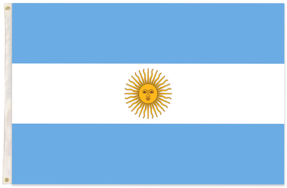 2x Argentina Country Flags Heavy Duty Argentine Argentinian - 150cm x 90cm - Image 4