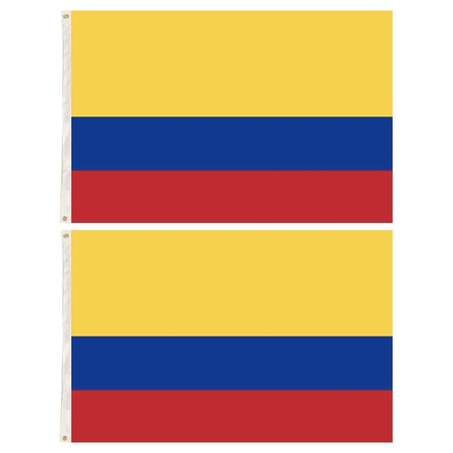 2x Republica de Colombia Country Flags Heavy Duty Colombian - 150cm x 90cm - Image 3