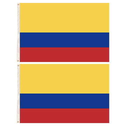2x Republica de Colombia Country Flags Heavy Duty Colombian - 150cm x 90cm - Image 3