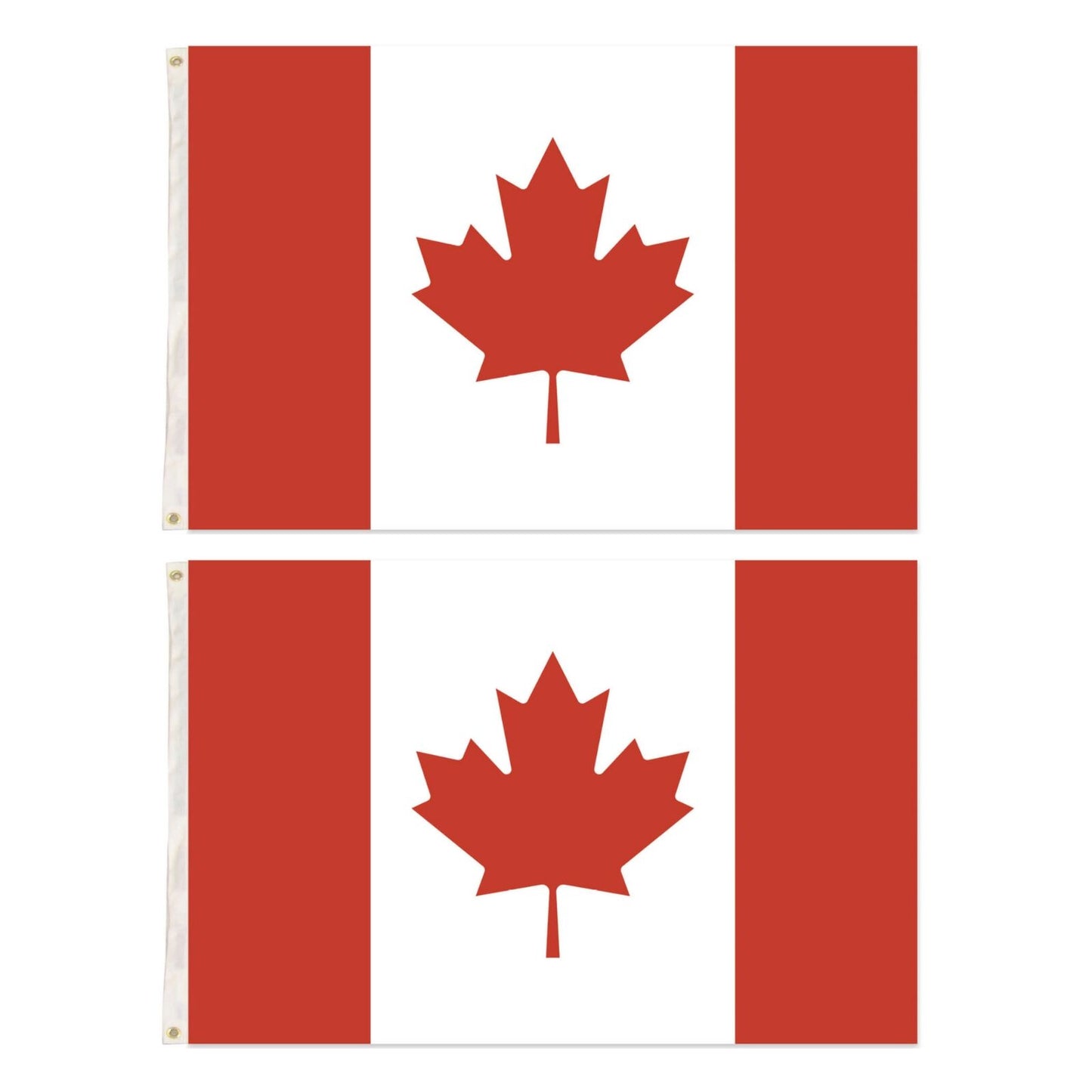 2x Canada Country Flags Heavy Duty Canadian Maple Leaf  - 150cm x 90cm - Image 4