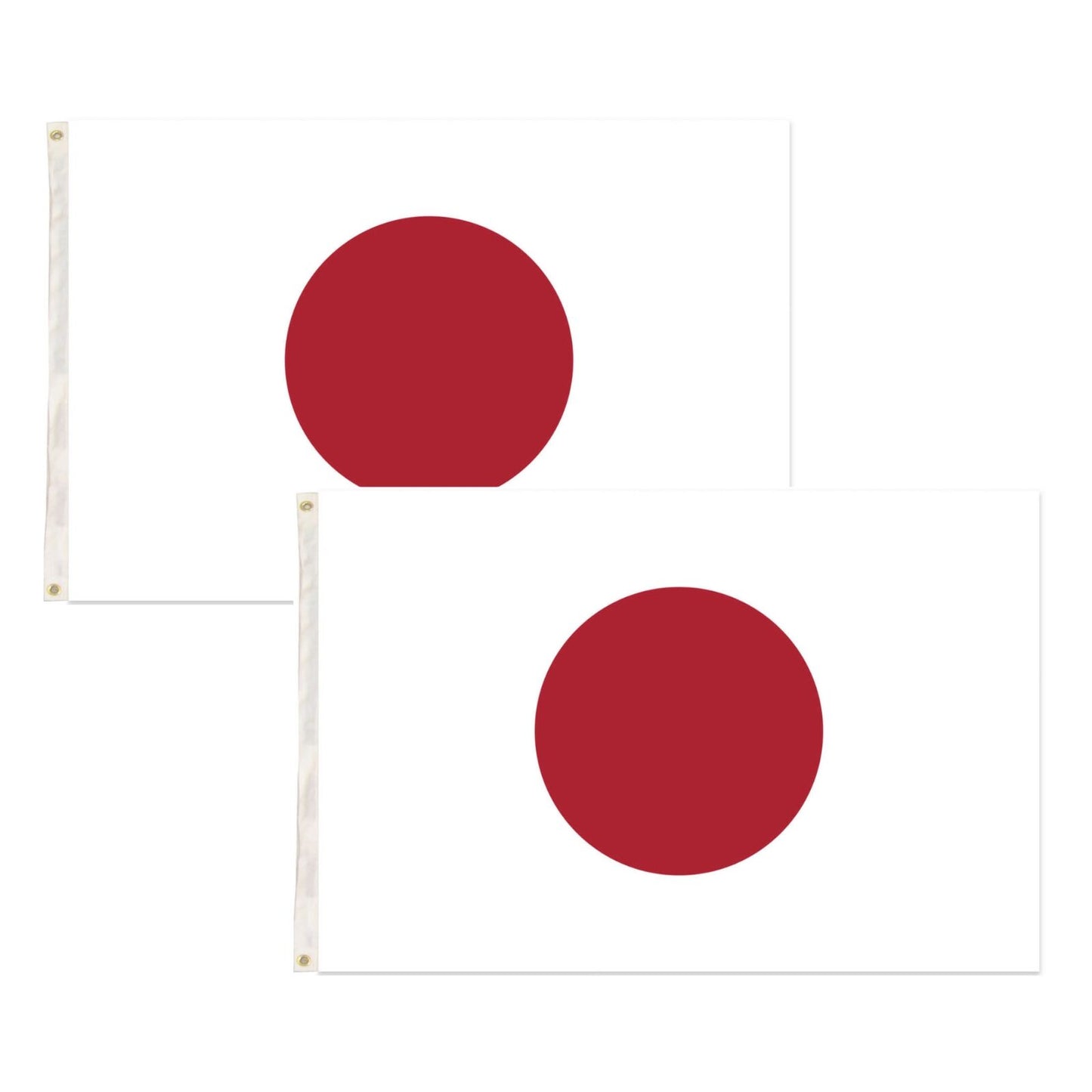 2x Japan Country Flags Japanese Heavy Duty - 150cm x 90cm - Image 2