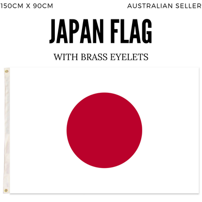 2x Japan Country Flags Japanese Heavy Duty - 150cm x 90cm - Image 4