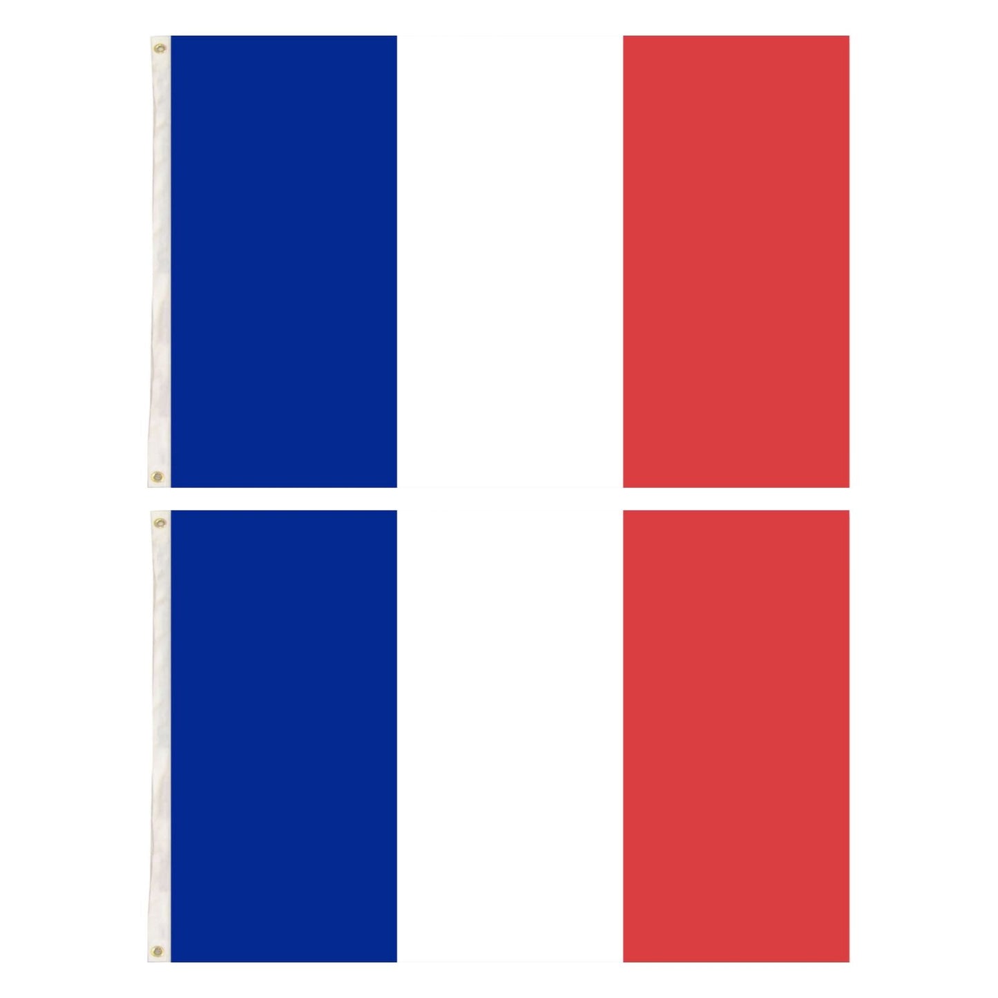 2x France Country Flags French Heavy Duty - 150cm x 90cm - Image 3