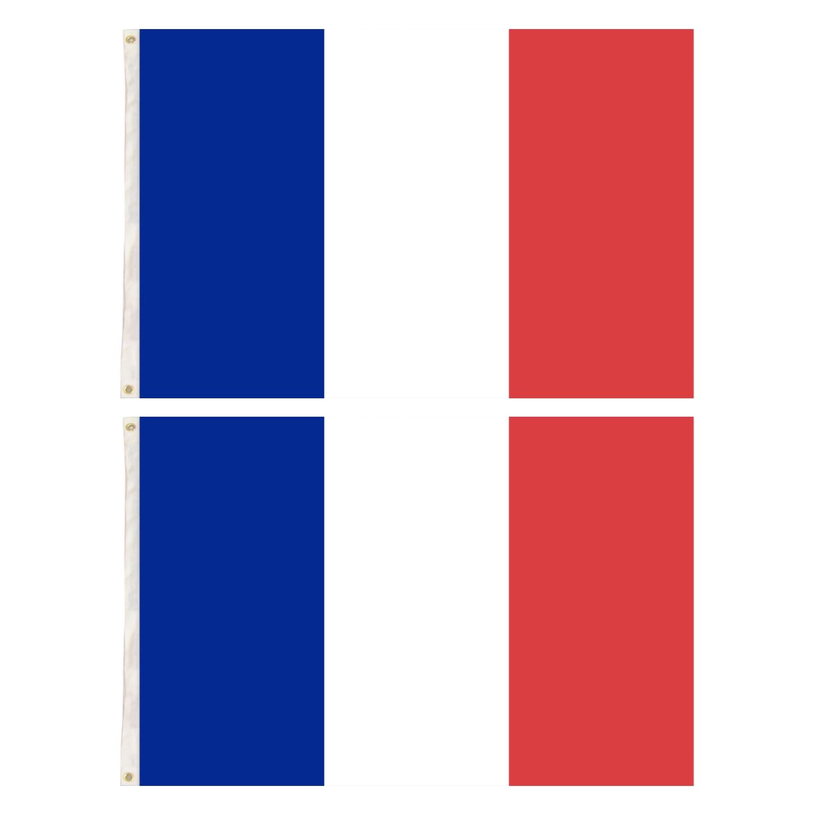 2x France Country Flags French Heavy Duty - 150cm x 90cm - Image 3