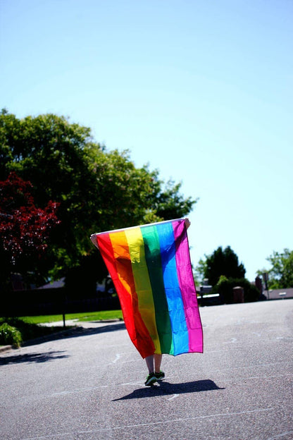 3x DELUXE RAINBOW GAY PRIDE FLAG Banner 150x90cm 3x5ft w Metal Eyelets BULK - Image 6