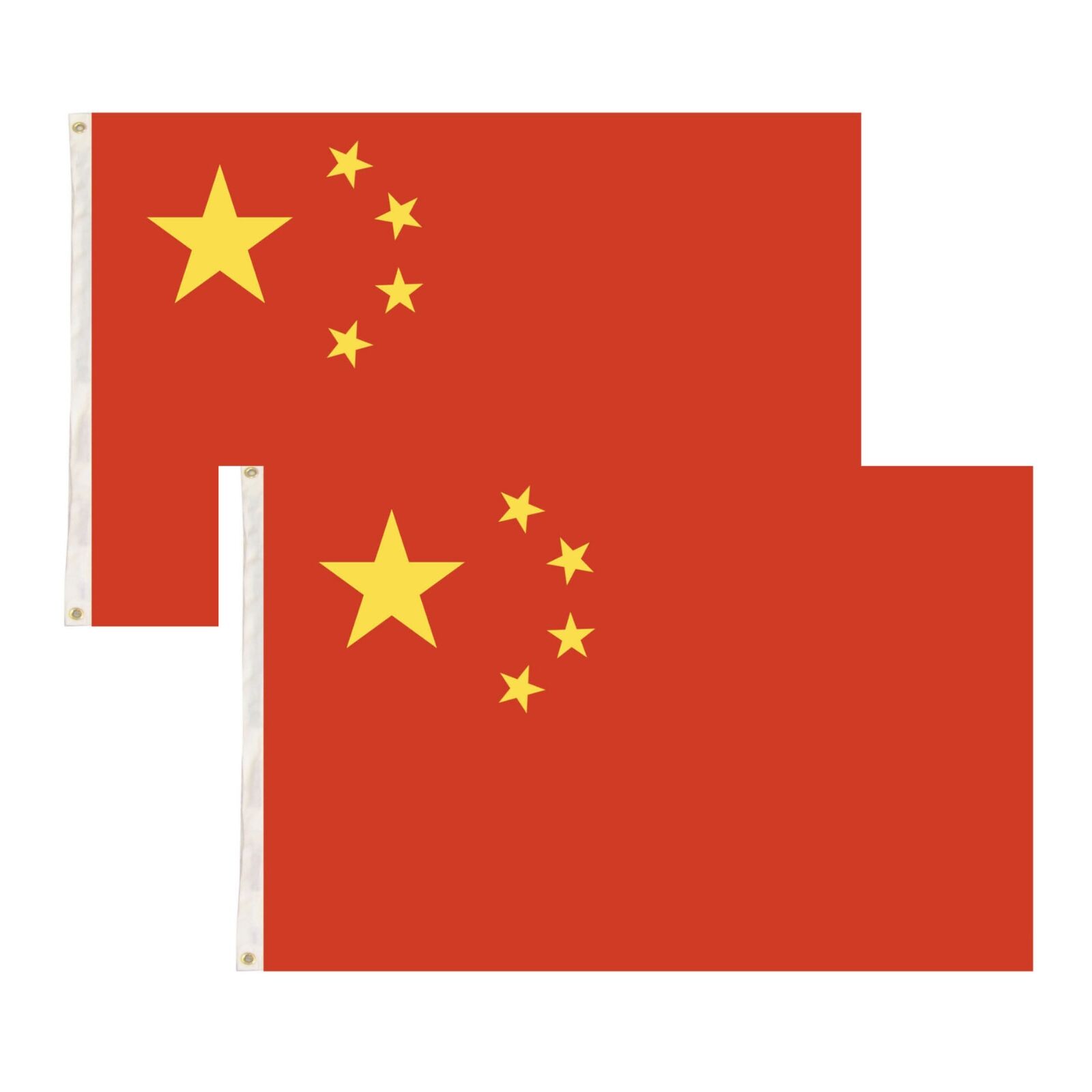 2x China Country Flags Chinese Heavy Duty CN - 150cm x 90cm - Image 2