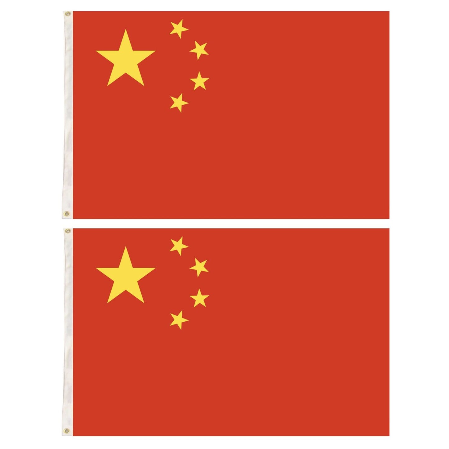 2x China Country Flags Chinese Heavy Duty CN - 150cm x 90cm - Image 3