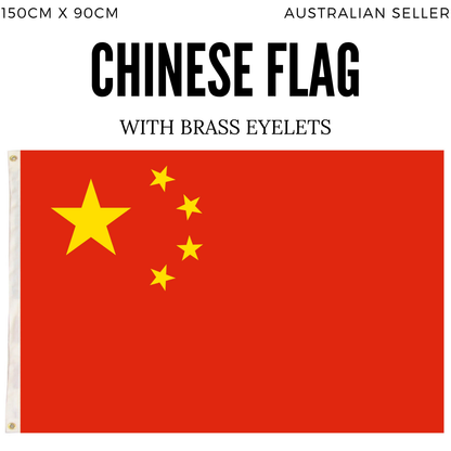 2x China Country Flags Chinese Heavy Duty CN - 150cm x 90cm - Image 4