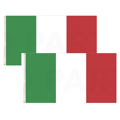2x Italy Country Flags Italian Heavy Duty - 150cm x 90cm - Image 2