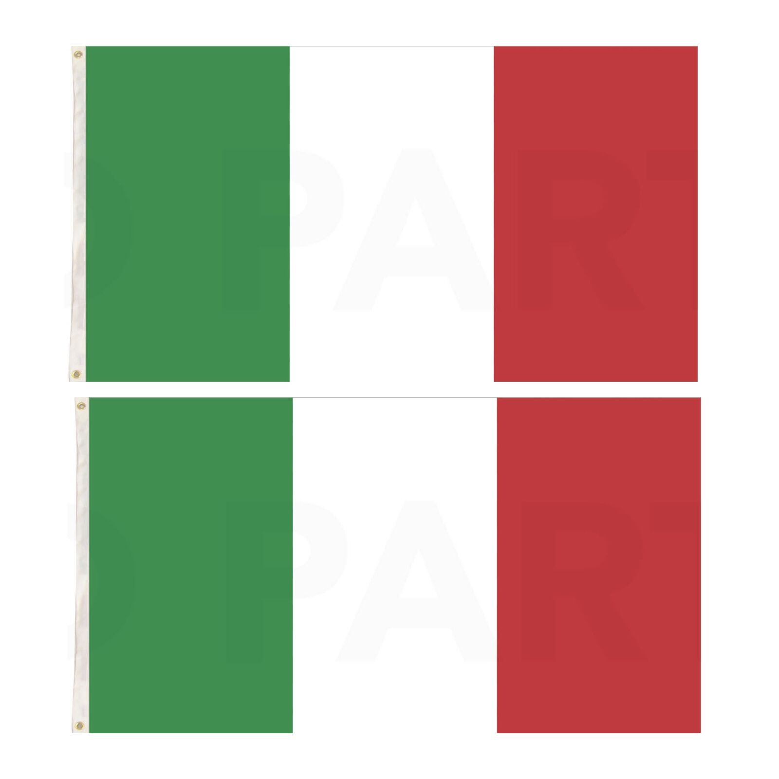 2x Italy Country Flags Italian Heavy Duty - 150cm x 90cm - Image 3