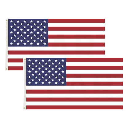2x United States America Country Flags USA American Heavy Duty US - 150cm x 90cm - Image 2