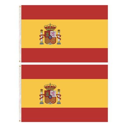 2x Spain Spanish Country Flags Heavy Duty Outdoor España - 150cm x 90cm - Image 3