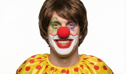 10x Soft CLOWN NOSES Costume Circus Halloween Spongy Fancy Fun Silly in Red - Image 4