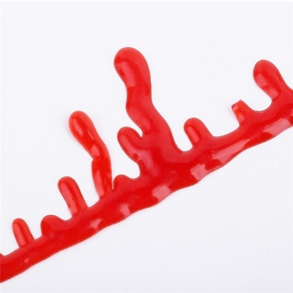 HALLOWEEN NECKLACE Red Drip Blood Choker Gothic Fashion Jewellery - Image 3