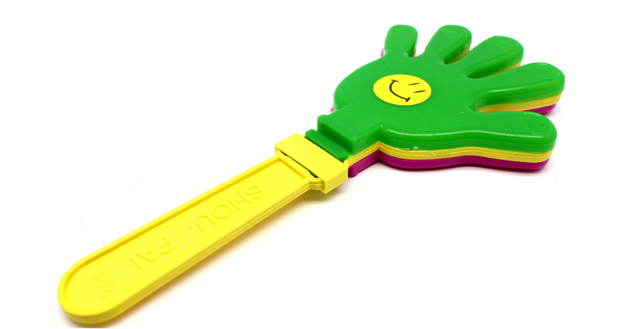 10x Hand Clappers Plastic Kids Toy Party Flapper Novelty Cheering Toys Bulk - Image 3