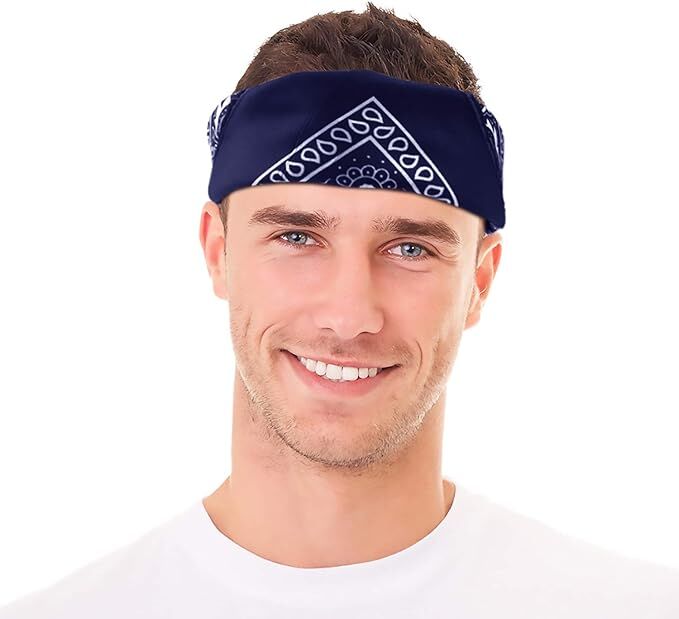20x BANDANA Paisley 100% COTTON Head Wrap Durag Bandanna Scarf Mask BULK - Assorted Colour Pack - Image 3