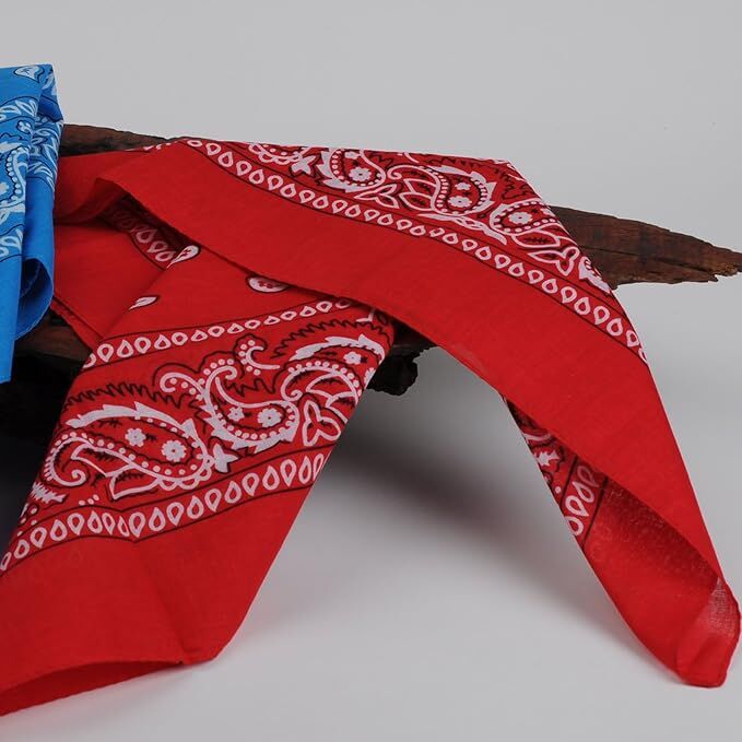 20x BANDANA Paisley 100% COTTON Head Wrap Durag Bandanna Scarf Mask BULK - Assorted Colour Pack - Image 6