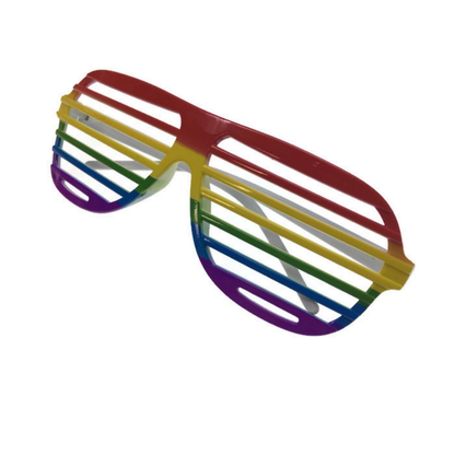 12x RAINBOW GLASSES Sunglasses Mardi Gras Gay Pride LGBT Party Costume BULK - Image 3