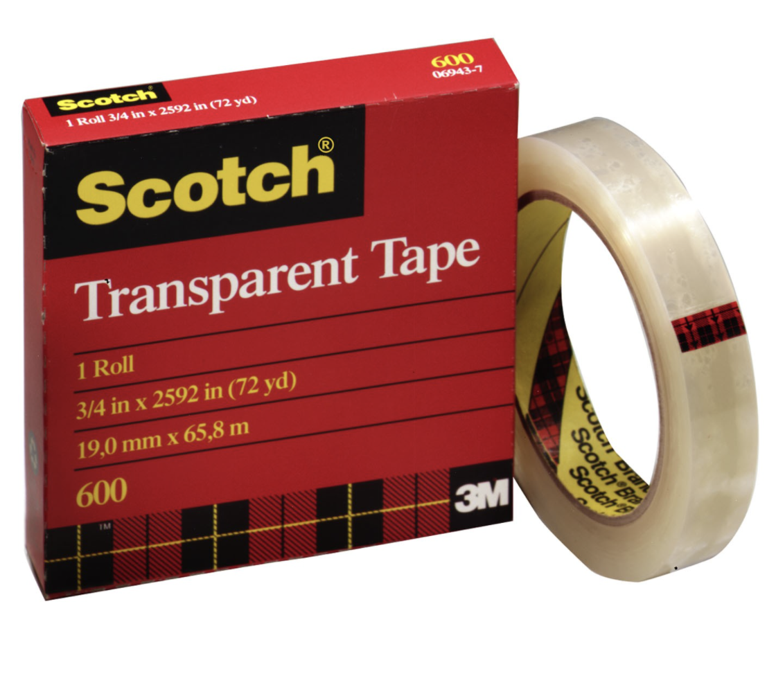 Scotch 3M Transparent Tape 25.4Mm x 65.8M - Image 2