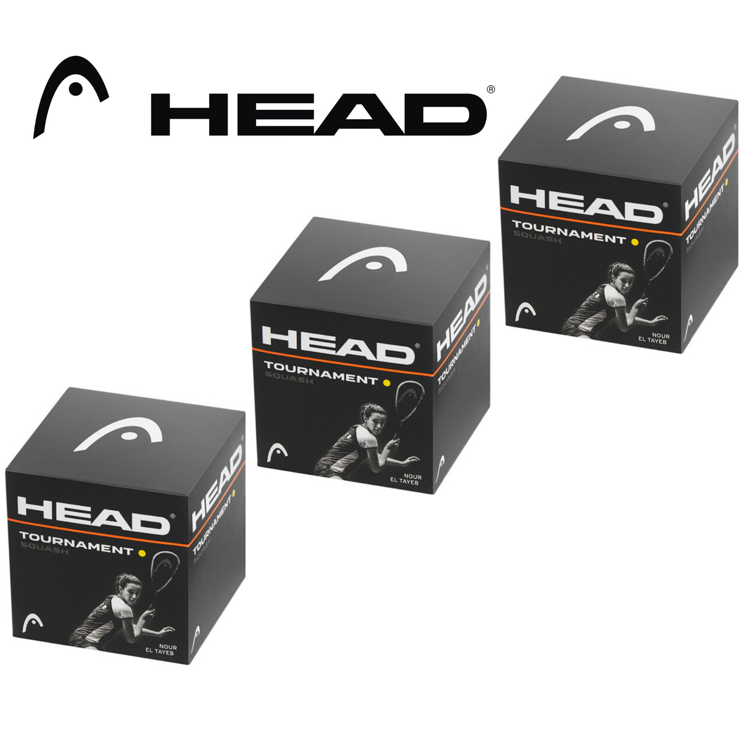 HEAD Tournament Squash Ball Advanced Training Competition - 3 Balls - Image 2